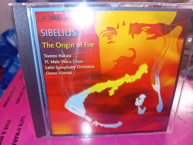 CD Sibelius  : The Origin of Fire ( SIS POSTIKULU )