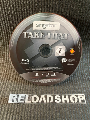 SingStar Take That - DISC PS3