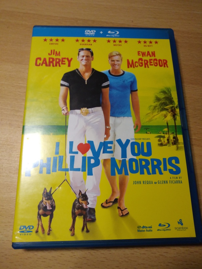 I LOVE YOU PHILLIP MORRIS   DVD+BLU-RAY         S