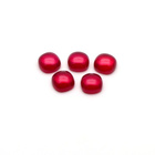 Rubiini Cabochon 7ct, upea väri (SYNTH) - pikkukuva 2