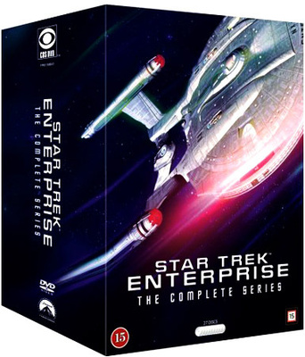 Star Trek: Enterprise (2001-2005) - KOKO SARJA, 27xDVD -UUSI