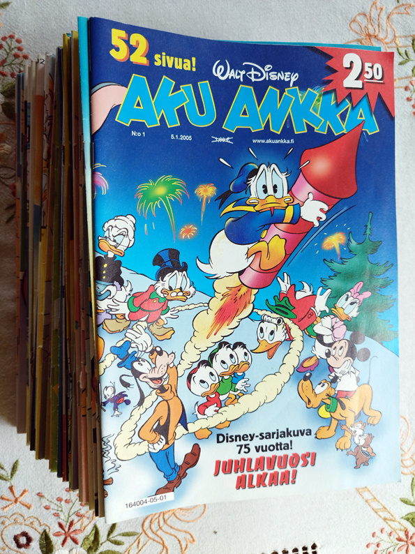 Aku Ankan vuosikerta 2005  (N:ot 1 - 52)