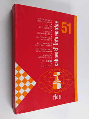 Chess informant 51 : Sahovski informator ; Schachinformat...