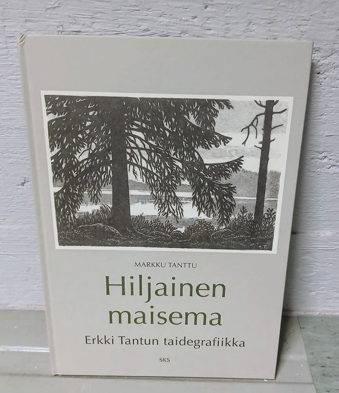 Erkki Tanttu taidegafiikkaa "Hiljainen maisema" 