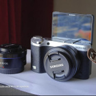 Samsung nx500 28.2mp + 2 obtiikkaa, virheettömät. - pikkukuva 3