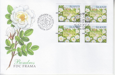 Åland 2008 Frama FDC