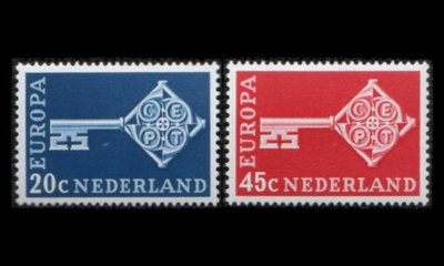 Alankomaat 899-900 ** Europa (1968)
