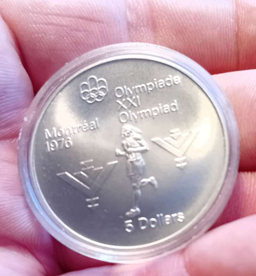 Myydään Montreal Olympia juhlaraha