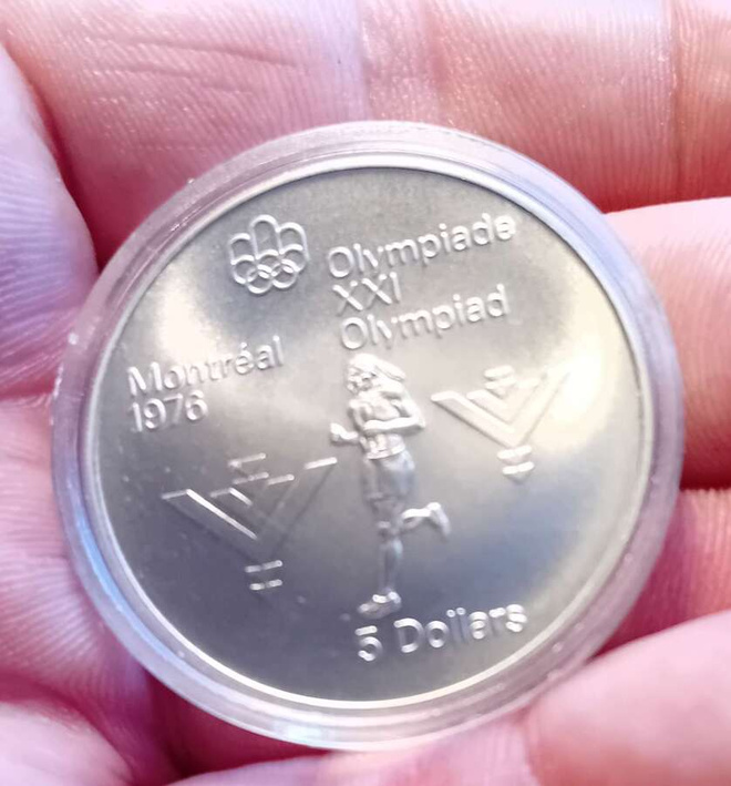 Myydään Montreal Olympia juhlaraha