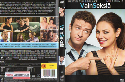 Vain Seksiä (40 276) k -FI- suomik. DVD justin timberlake 2