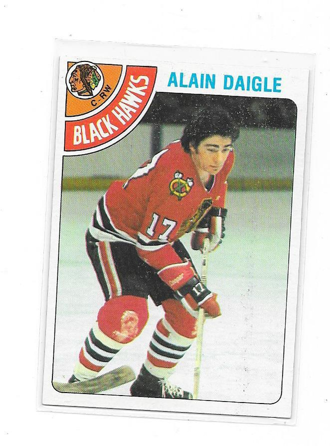 1978-79 Topps #117 Alain Daigle Chicago Blackhawks