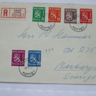 1950 Leijonamerkit EPK R Käpylä Ruotsiin N 90e - pikkukuva 1