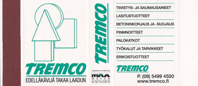 TREMCO, MAX Match, aski , aihio.  b437