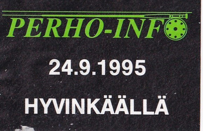 Hyvinkää. Perho - Info 24.9.1995.    s68
