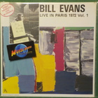 BILL EVANS - LIVE IN PARIS 1972 VOL. 1 M-/M- LP - pikkukuva 1