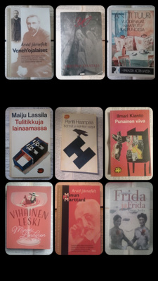 Kotimaista kaunokirjallisuutta pehmytkantisena [alk. 2,50€]