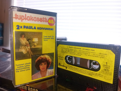 Tuplakasetti Paula Koivuniemi  ( SIS POSTIKULU )