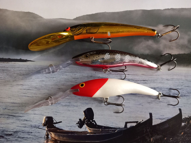 Isot syvännevaaput rapala ja bomber