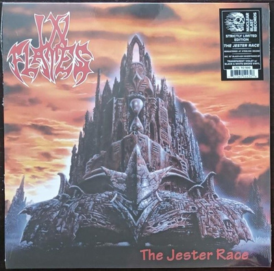 IN FLAMES - THE JESTER RACE - VIOLET MARBLED + CLEAR 10''
