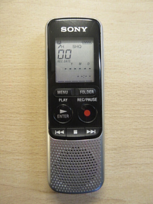 Digitaalinen sanelukone Sony UUSI