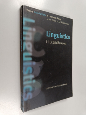 H. G. Widdowson : Linguistics