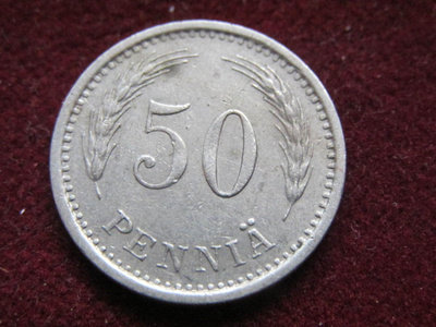 50 penniä 1940 CuNi