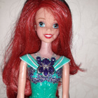 Disney Prinsessa - Ariel -vilkkuva kaulakoru Barbi - pikkukuva 2