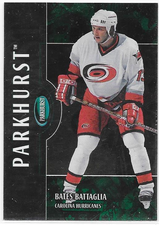 2002-03 Parkhurst #10 Bates Battaglia Carolina Hurricanes