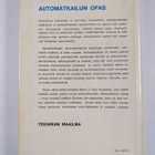 Raimo O. Kojo : Automatkailun opas - pikkukuva 2