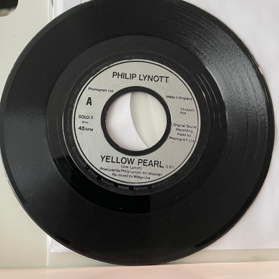 PHILIP LYNOTT: Yellow Pearl * Girls * UK 1980