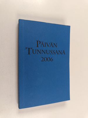 Päivän tunnussana 2006