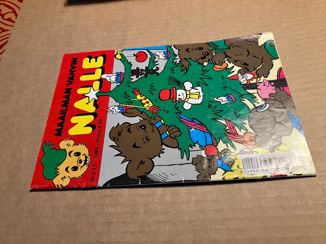 MAAILMAN VAHVIN NALLE 12/1989 HYVÄ