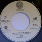 KEEL :: THE RIGHT TO ROCK / YOU'RE THE VICTIM :: VINYYLI 7" - pikkukuva 4