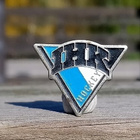 Lätkä pinssi Halkaisija - 21mm. Hyväkuntoinen. - pikkukuva 3