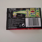 c-kasetti TDK D120 NORMAL POSITION IEC I / TYPE I - pikkukuva 2