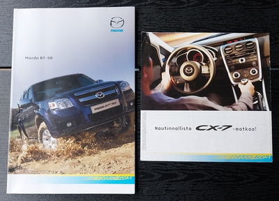 MAZDA BT-50 esite + CX-7 mainos
