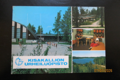 LOHJA KISSANKALLION URHEILUOPISTO 1980 KULKENUT KORTTI