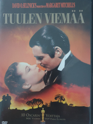 TUULEN VIEMÄÄ DVD