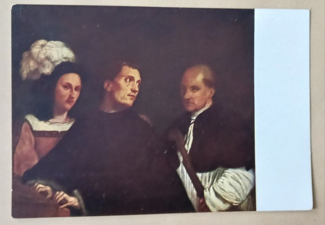 Giorgione: Konsertti, vanha taidepk, ei p.