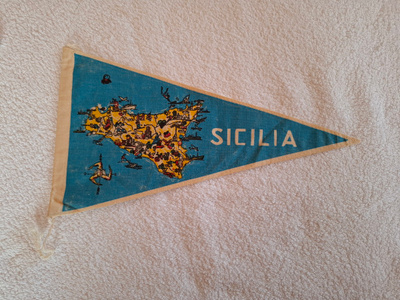 Sicilia kangas viiri vanha