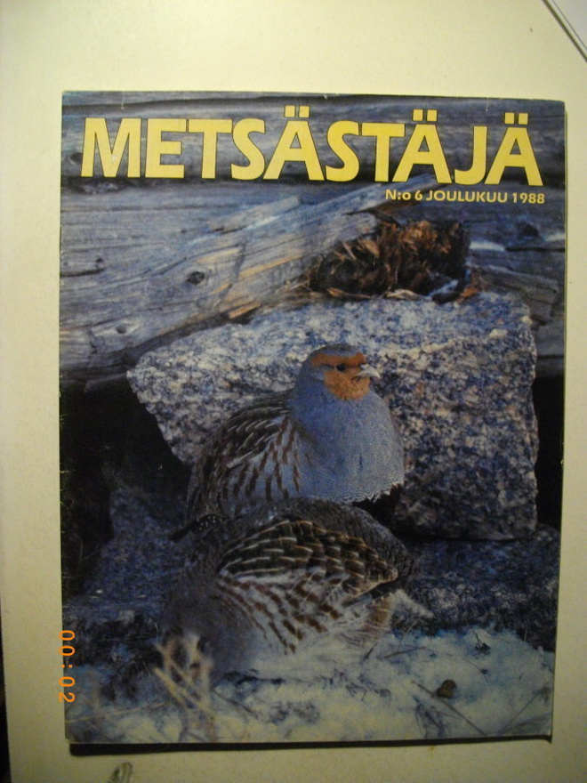 Metsästäjä Nro 6/1988 (12.11)