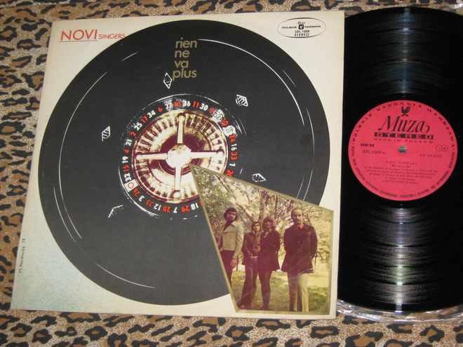 NOVI SINGERS - Rien Ne Va Plus - LP 1973 jazz