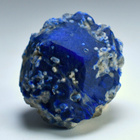 Kokonainen lapis kide 50/50 pallo välimuoto 79.77 ct Afgaani - pikkukuva 1