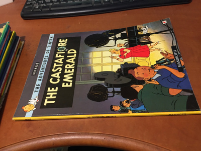 HERGE THE ADVENTURES OF TINTIN THE CASTAFIORE EMERALD HYVÄ
