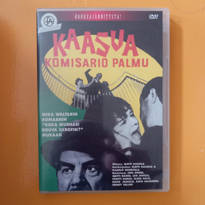 Kaasua komisario Palmu Suomi dvd
