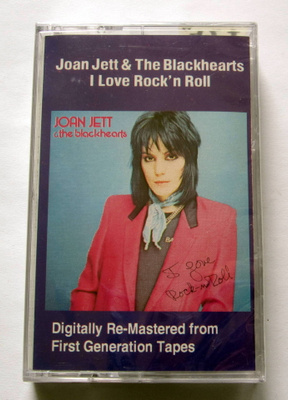 JOAN JETT I Love rock N Roll C-KASETTI 3 Bonus-biisiä UUSI
