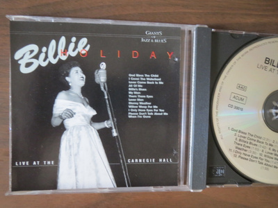 Billie Holiday: Live At The Carnegie Hall CD