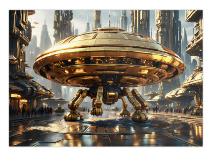 100 kpl uusia Sci-Fi taide julisteita koko A4