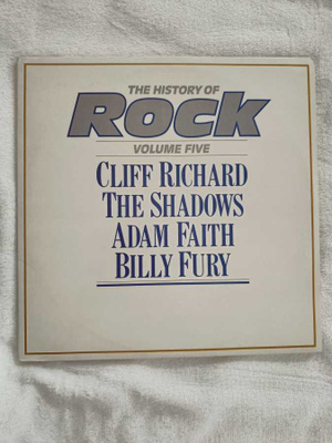 FURY, RICHARDS, SHADOWS, FAITH - HISTORY OF ROCK VOLUME 5 LP