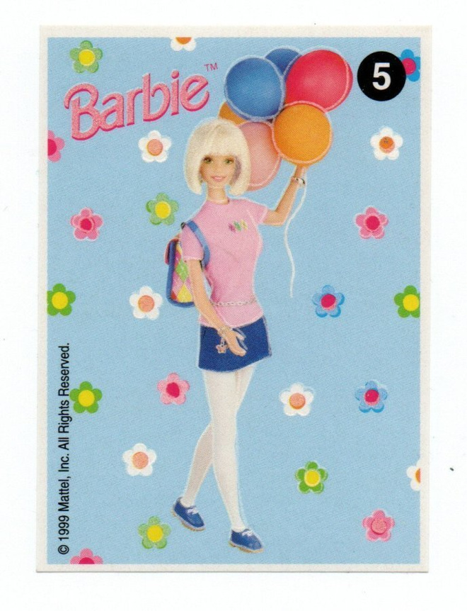 Purkkakuva BARBIE n:o 5   1999 Purukumikuva
